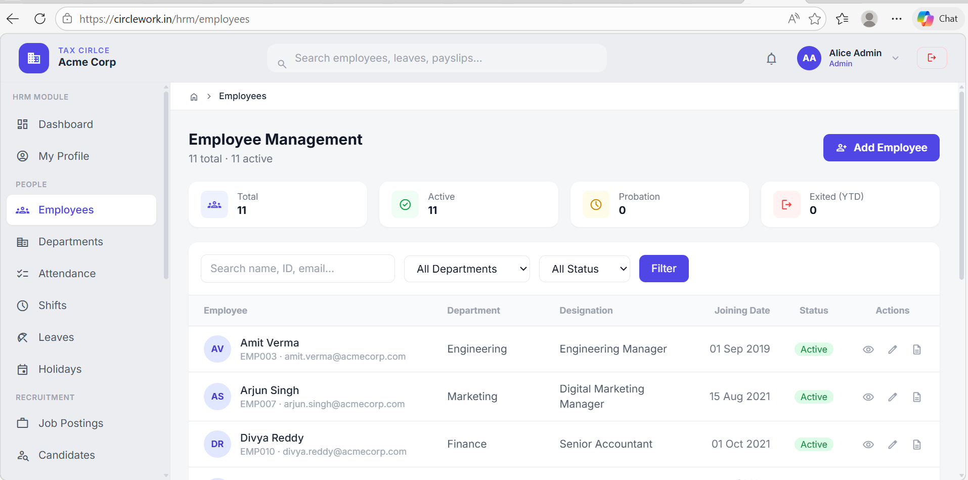 Employee Management